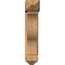 Ekena Millwork Funston Arts and Crafts Smooth Bracket w/ Offset Brace, Western Red Cedar, 7 1/2"W x 24"D x 36"H BKT0806X24X36FST03SWR - alternate 2